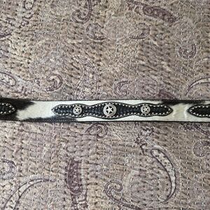 Stylish Black and White Women's Belt